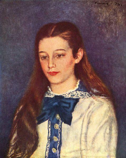 Pierre-Auguste Renoir Portrat der Therese Berard Germany oil painting art